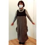 ドレープワンピース